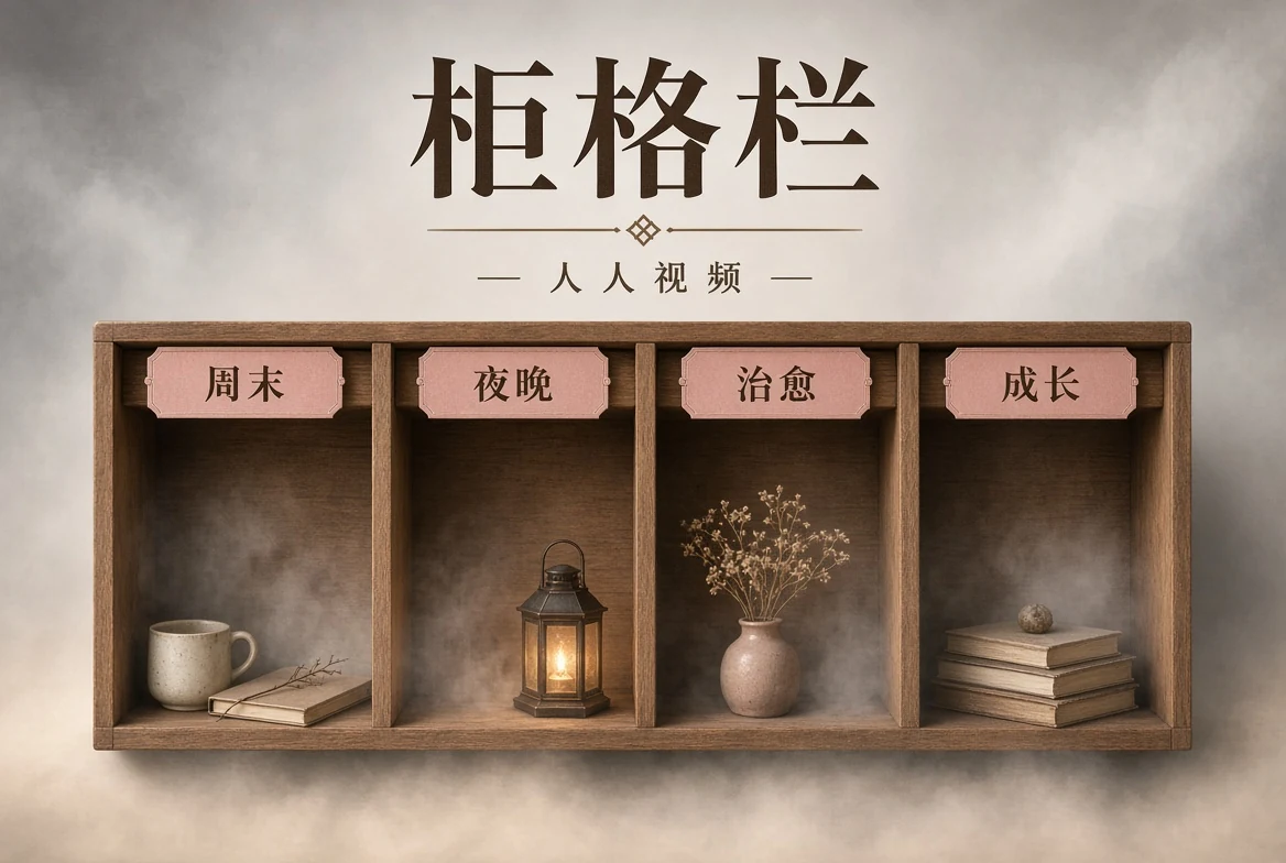 柜格栏影像